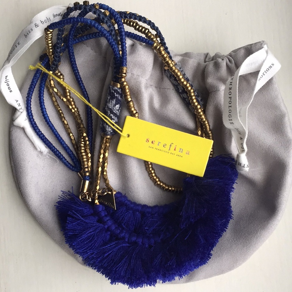 Free People Serefina Anthropologie Hmong Necklace